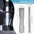 KEENTECH Carbide-Tipped Annular Cutter, 3/4" Diameter x 2" Depth, 3/4" Weldon Shank (2 Flat) for High Speed Cutting TCT