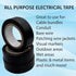 8501 Pk10 General Electrical Tape 32ft x 0.63In, All Purpose PVC, Weatherproof, High Temp Resistant for Indoor Outdoor