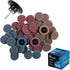 S SATC 46PCS Sanding Discs 2 Inch Roll Lock Quick Change Discs with 1/4'' Holder for Die Grinder