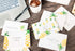 4x6 36-Pack) Set, Gooji Pineapple Thank You Cards (Bulk Matching Peel-and-Seal White Envelopes | Assorted Watercolor