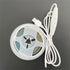 5V Dimmable Switch,9.84FT/3M,Blue,320LEDs/M,8mm IP20,1.5M USB COB LED Strip Lights with Width,Not Waterproof USB Switch