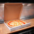 14 Inch White Pizza Boxes 25 Pack | Strong Corrugated Cardboard | USA Made Bulk Large Foldable Takeout Containers