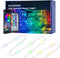 VoyageEase permanent outdoor lights 100FT Smart RGB Outdoor Lights - IP67 Waterproof LED