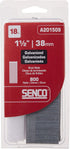 Senco 18-Gauge by 1-1/2 Inch Brad Electro Galvanized Brads, A201509