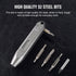 D1 9 1 Set, S2 OKNIFE Otacle Titanium Small EDC Multi Bit Pocket Screwdriver, in Mini Precision Screwdriver Steel