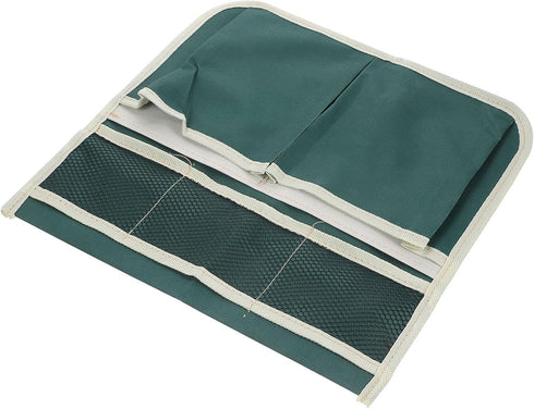 Toddmomy Garden Kneeler Tool Bag with Storage Pouch Heavy Duty Green Gardening