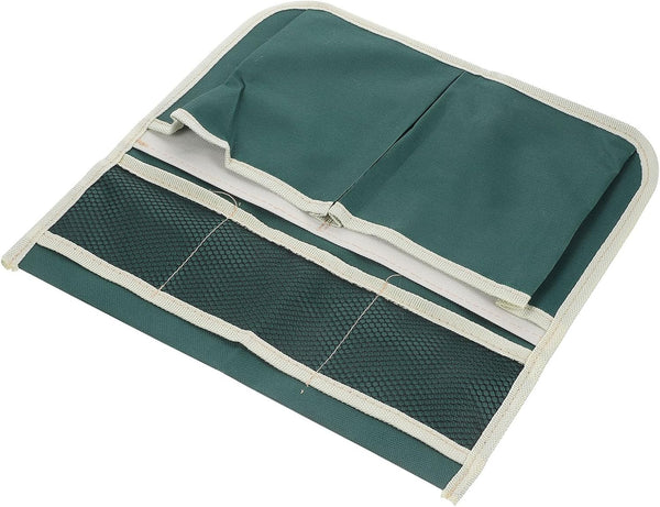 Toddmomy Garden Kneeler Tool Bag with Storage Pouch Heavy Duty Green Gardening