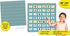 Teacher Created Resources 7 Pocket Chart, Calming Blue (28" x 28") (TCR20101)