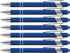 Rubberized Soft Touch Ballpoint Pen with Stylus Tip, Stylish Premium Metal Pen, Black Ink, Medium Point (Dark Blue, 7)
