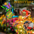 Solar Watering Can with Lights, Waterproof Solar Lantern with Butterfly Shepherd Hook, Hanging Garden Lights for Patio