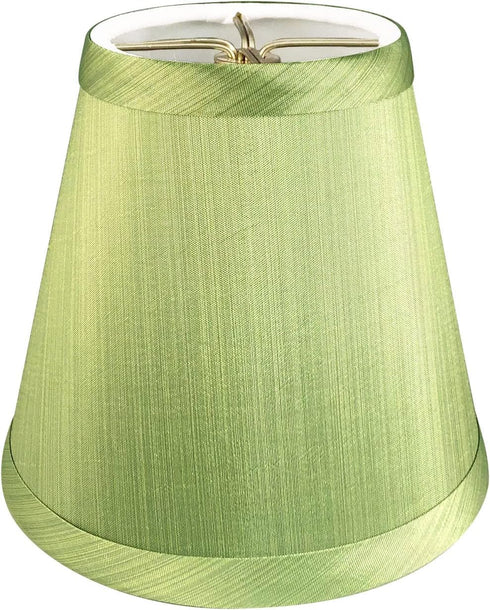 Royal Designs CS-1007-5L/GRN Clip On Empire Chandelier Lamp Shade, 3" x 5"