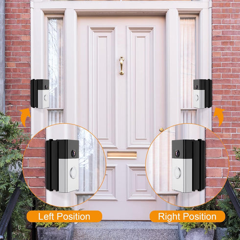 NANW 30 55 1/2/3/4/Wired/Pro/(2020 Adjustable to Degree Doorbell Angle Mount Compatible with Video Doorbell