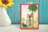 Stonehouse Collection Christmas Palm Holiday Card, 18 Cards & 19 Envelopes, USA Made
