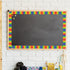 Whaline 32.8Ft Colorful Stripe Bulletin Board Border - Rainbow Die Cut Trim for Pride Day Party Supplies