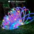 JMEXSUSS 200 LED Solar Rope Lights, 66ft Multicolor Trampoline Accessories, 8 Modes IP65 Waterproof Outdoor Lights