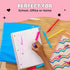 Yoobi 1/2 Inch Multicolor Binder & 8-Tab Divider Set - 4-Pack of 3-Ring Binders with 2 Pockets for School