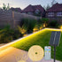 Solar Powered Strip Lights Outdoor Waterproof, 16.4Ft 320 LED Strip Lights with
