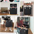 Hododou Vinyl Record Storage Case LP Album Collection Display Box Water Resistant Vinyl Record Organizer Storage Holds