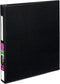 Avery 1" Durable 3 Ring Binder, One Touch EZD Rings, Label Holder, Black Binder (08302)
