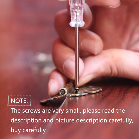 newlng 1600pcs 2MM Small Screws, Phillips Flat Head Cross Self Tapping Tiny Screw Set