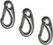 US Stainless 3 Pieces Stainless Steel 316 Spring Snap Lobster Claw 2"