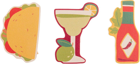 Karma Gifts Shaped Magnetic Chip Clips, Taco by Karma
