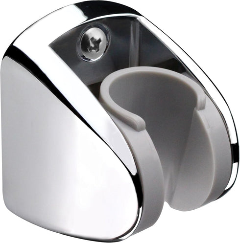 YOO.MEE On Wall Mount Shower Bracket for Handheld Shower Head, Height Adjustable Holder - Chrome