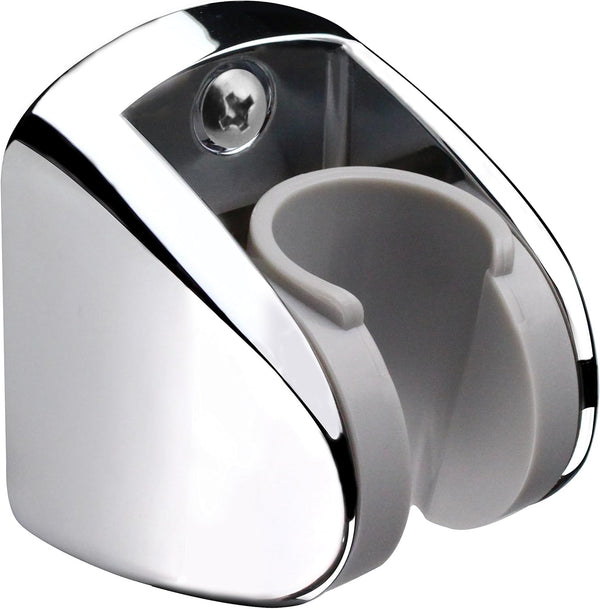 YOO.MEE On Wall Mount Shower Bracket for Handheld Shower Head, Height Adjustable Holder - Chrome
