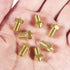 Aokin 16 Pcs 3D Printer Brass Nozzles - Extruder Nozzles for E3D V5 V6, 0.2mm to 1.0mm for 1.75mm Filament