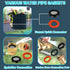 24 Sizes Plumbing Washers Assorted Kit, 160 PCS Garden Hose Rubber Washers & Shower Head Seals