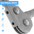 3-Gear 3.93X3.54X0.59In Pack 4 Folding Sofa Hinge Adjustable Self-Locking Support Hinge Heavy Duty Furniture Hardware