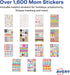 Avery Mom Planner Stickers Variety Pack, 30 Sheets, 1,682 Stickers for Journal, Planner or Calendar (6780)