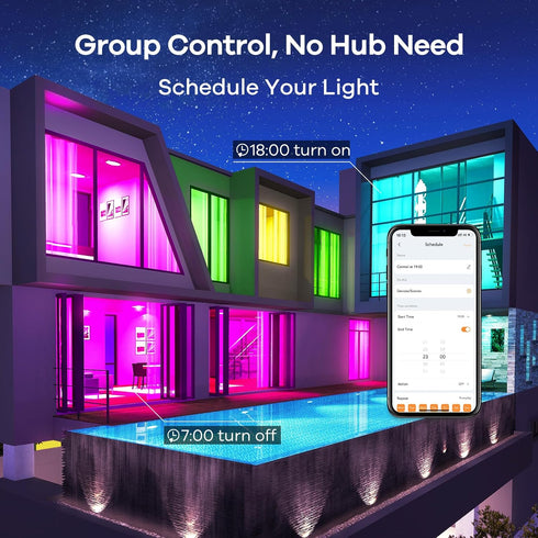 Linkind Smart Light Bulbs, 4 Pack, 60W A19 E26, Remote Control, Works with Alexa & Google Home, 1800K-6500K