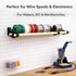 12 (3PK PEGGY Pegboard Accessory Hook and Dowel Organizer Storage for Tape, Steel Wire Spools, Ribbon, Crafts, Hobby