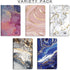 Elan Publishing Company Field Notebook/Pocket Journal - 3.5"x5.5" - Marble Covers - Lined Memo Book - Pack of 5