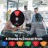 STATUS SPINNER Out of Office Wheel Sign for Door, Large 6 Options Office Status Sign, Out to Lunch