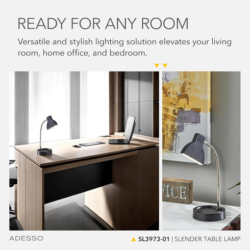 Sleek Slender LED Desk Lamp for Modern Workspaces