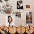 Push Pin Hooks, 50 Pieces Cork Board Hooks for Wall, Decorative Thumb Tacks for Bulletin Board and Photos