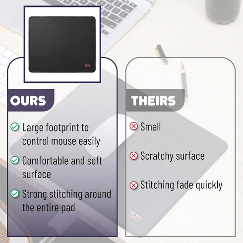 Mr. Pen Mouse Pad, 12.8"x11.3", 2 Pack, Green Mouse Pads for Wireless Mouse, Gaming, Laptop