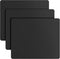 Mouse Pad 9.5×8.0×0.12 inches, Premium-Textured Non-Slip Rubber Base Mouse Mat for Office & Home, Black