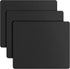 Mouse Pad 9.5×8.0×0.12 inches, Premium-Textured Non-Slip Rubber Base Mouse Mat for Office & Home, Black