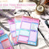 Glenmal 6 Pack Adulting Note Pad, Daily Planner Notepad, Undated Checklist Daily Planner for Office Stuffers