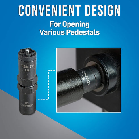 SSK-70 Jonard Tools Slam Lock Star Key for LK & LB Patterns