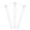 Mr. Pen 12 Inch Plastic T-Square, 3-Pack Drafting & Crafting T-Square Ruler