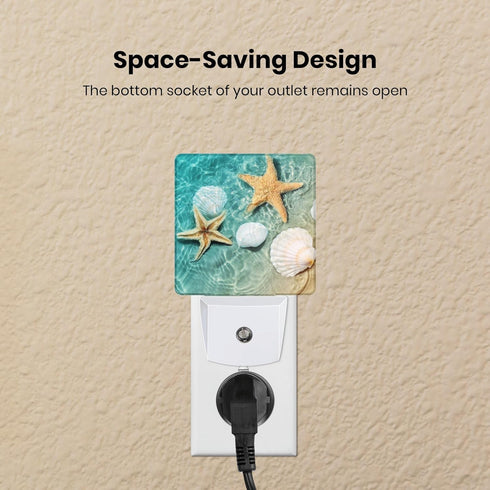Night Light Plug-in Dusk to Dawn Smart Sensor White Led Nightlight for Bedroom Bathroom Kitchen Hallway Stairs Energy
