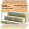 Hicarer 1000 Count Framing Nails, 1-1/2 x 0.148 Inch 36 Degree Galvanized Round Head Nails for Woodworking
