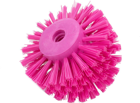 SPARTA Industrial Tank Brush Head, Pipe Brush Head, Drain Brush with 3/4" Thread Hole for Commercial Use, Plastic, 5 x