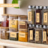 540Pcs 3 Removable Food Labels, Size Labels for Jars, Essential Oil Bottle,Spice Bottle,Food Storage Gift Label