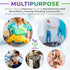 60 Pack 5, AMZ Medical Supply Disposable Coveralls with Hood & Boots, GSM White Work Coveralls, Large, of Zipper Front