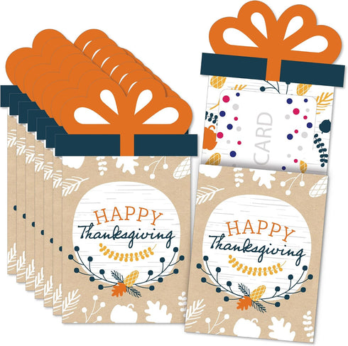 Big Dot of Happiness Happy Thanksgiving - Fall Harvest Party Money and